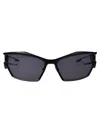 Givenchy Sunglasses Gv40066 U 01 A In 01a Shiny Black / Smoke
