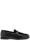 Givenchy Giv Show Leather Loafers In Black