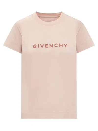 GIVENCHY GIVENCHY GIVENCHY 4G TUFTING COTTON T-SHIRT