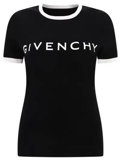 Givenchy Ringer T-shirt In Black