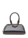 Givenchy Antigona Ew Mini Leather Handbag In Black