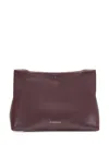 Givenchy Day Pochette Leather Crossbody Bag In Burgundy