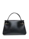 Givenchy Medium Pinch Leather Top Handle Bag In Black