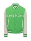 Givenchy Wool And Leather Bomber Jacket
