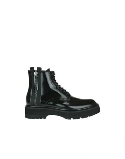 Givenchy Camden Utility Boot Man Ankle Boots Black Size 9 Leather