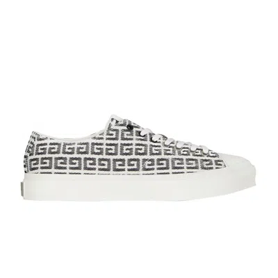Pre-owned Givenchy City '4g - White Black' | Men's Size 42.5