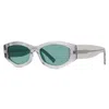 Givenchy Gvday 54mm Square Sunglasses In Metallic