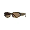 Givenchy Gvday Acetate Cat-eye Sunglasses In Brown