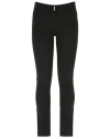 Givenchy 4g Zip Detail Slim Fit Jeans In Black