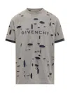 Givenchy Distressed Crewneck T-shirt
