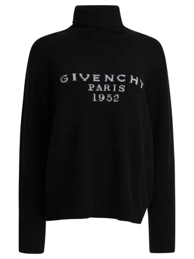 GIVENCHY GIVENCHY GIVENCHY PARIS 1952" TURTLENECK SWEATER