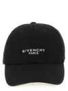 Givenchy Bpz0cap0c4 Logo-embroidered Cotton Twill Baseball Cap In Black