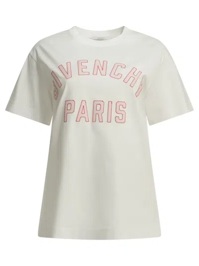 GIVENCHY GIVENCHY "GIVENCHY PARIS" CREW-NECK T-SHIRT