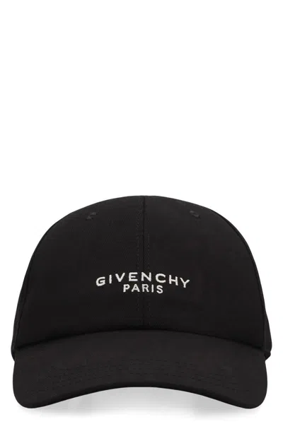 GIVENCHY GIVENCHY GIVENCHY PARIS EMBROIDERED CAP IN COTTON