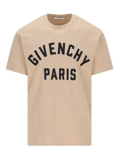 Givenchy Paris Embroidery Cotton T-shirt