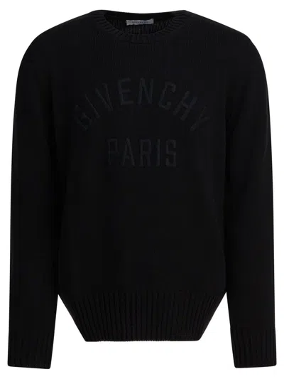 Givenchy Paris" Pullover In Black