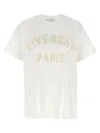 Givenchy White Cotton Oversize T-shirt In Neutral