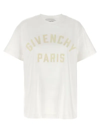 GIVENCHY GIVENCHY T-SHIRT WITH GIVENCHY PARIS LOGO