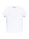 Givenchy White T-shirt With Maxi Logo On The Front In Cotton Man In White