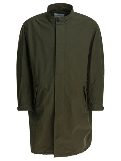 Givenchy Print Parka In Green