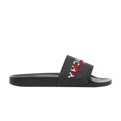 Pre-owned Givenchy Slide 'black Red' | Men's Size 41