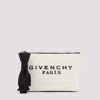 Givenchy Small Pouch In Fabric With Bow In Neutral