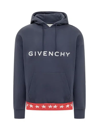 Givenchy Stars Sweatshirt In Blue