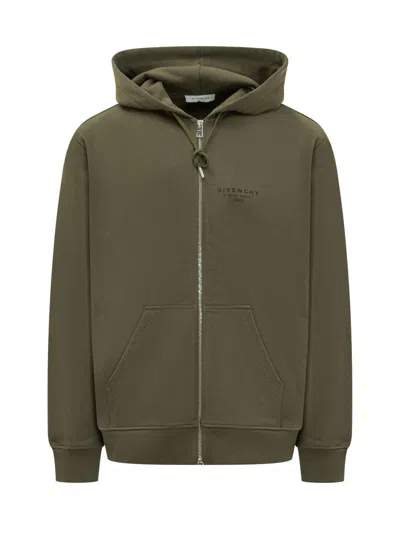 Givenchy Sweatshirt In Green