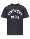 Givenchy T-shirt With Logo In Black