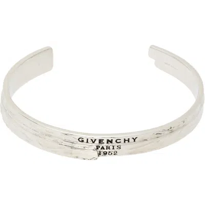 Givenchy Tape Bracelet In Metallic