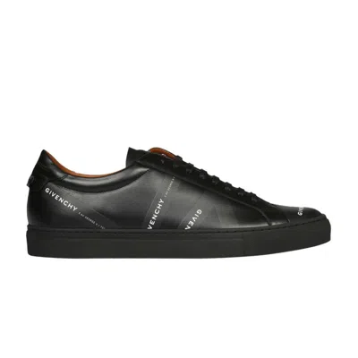 Pre-owned Givenchy Urban Street Low 'logo Tape - Black' | Men's Size 40