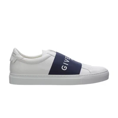 Pre-owned Givenchy Urban Street Low 'white Navy' | Men's Size 41.5
