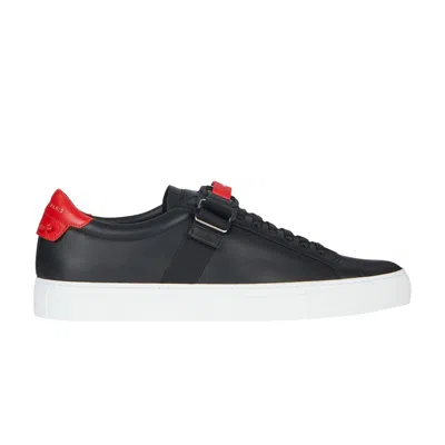 Pre-owned Givenchy Urban Street Strap Low 'black Red' | Men's Size 42