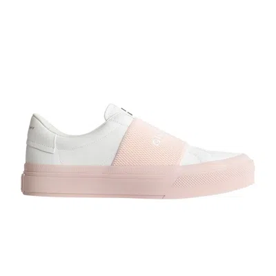 Pre-owned Givenchy Wmns City Court Webbing 'white Pink' | Women's Size 37.5