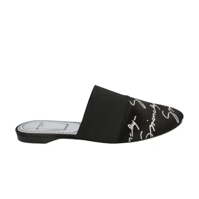 Pre-owned Givenchy Wmns Crystal Embellished Bedford Mule 'black' | Women's Size 35