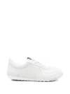 Givenchy Glide Leather Sneakers Low Top Rubber Sole In White