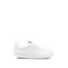 Givenchy Glide Leather Sneakers Low Top Rubber Sole In White