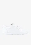 Givenchy Glide Leather Sneakers Low Top Rubber Sole In White