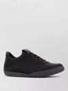 Givenchy Glide Leather Sneakers Low Top Rubber Sole In Black