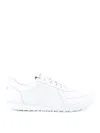 Givenchy Glide Leather Sneakers Low Top Rubber Sole In Multi