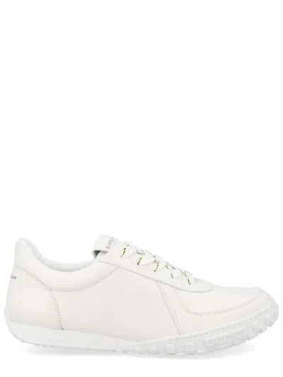 Givenchy Glide Sneakers In Leather In White