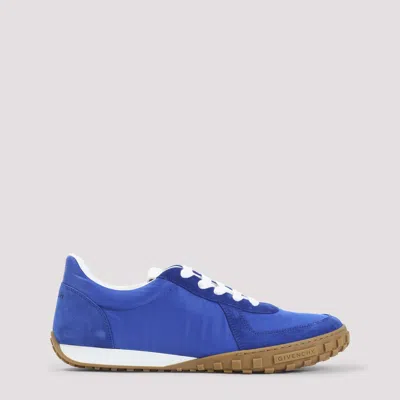 Givenchy Low Top Sneakers Round Toe Rubber Sole In Blue