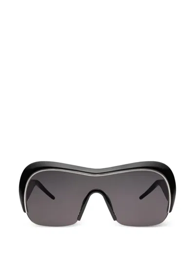 Givenchy Goggles Mirrored Sunglasses In Black