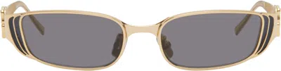 Givenchy Gold 4g Liquid Metal Sunglasses