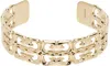 GIVENCHY GOLD 4G LIQUID OPEN CUFF BRACELET