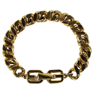 Pre-owned Givenchy Gold Chain Bracelet In Multi