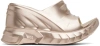 GIVENCHY GOLD MARSHMALLOW SANDALS
