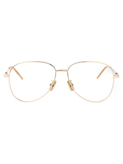 GIVENCHY GIVENCHY GOLD METAL GLASSES