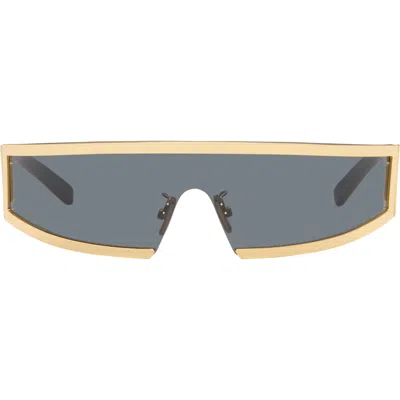 Givenchy Gold Square Sunglasses