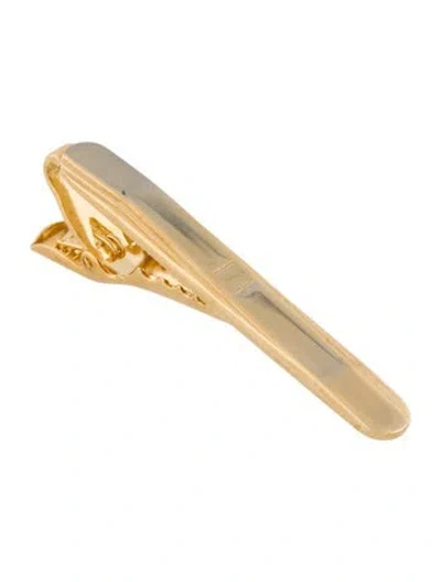 Pre-owned Givenchy Gold Tie Clips